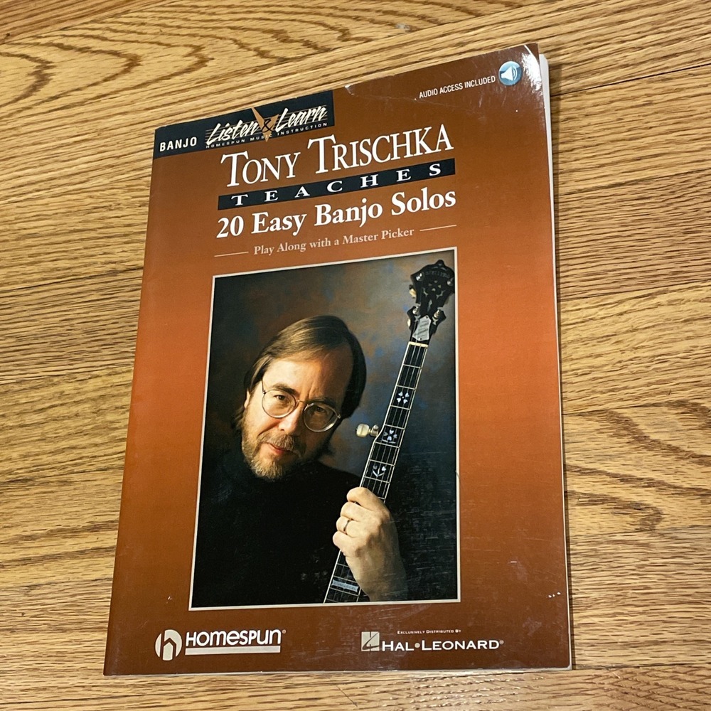 Tony Trischka Teaches 20 Easy Banjo Solos Book Music